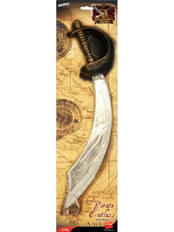 Sable Pirata con Parche Complementos Piratas Smiffys